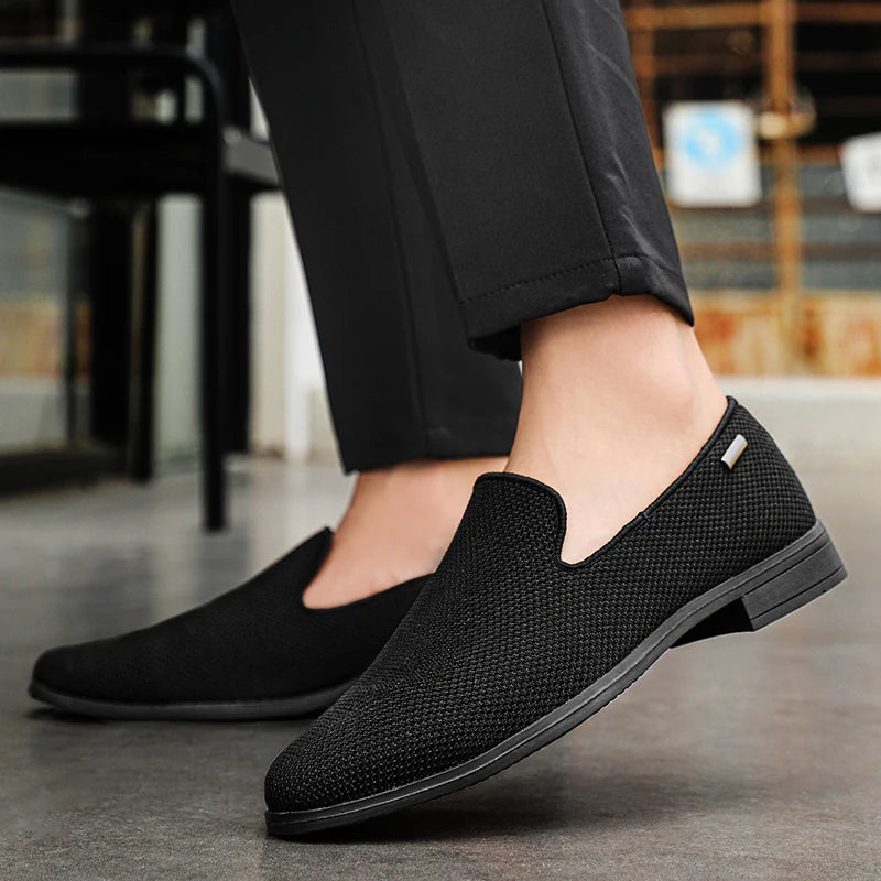 HAUS & HABITS Premium Handmade Dress Loafers – Men's Wedding & Formal Moccasins