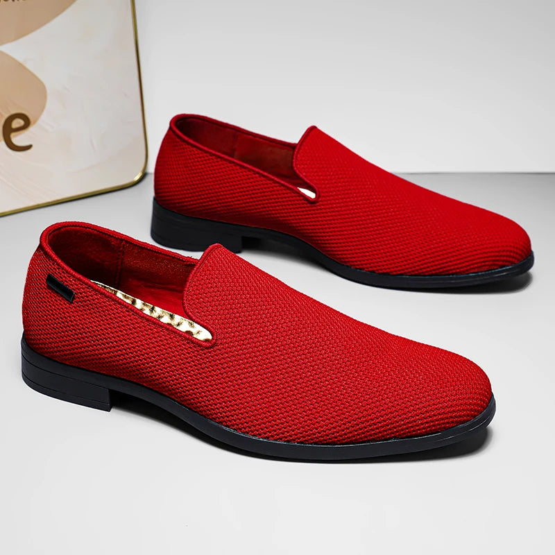 HAUS & HABITS Premium Handmade Dress Loafers – Men's Wedding & Formal Moccasins