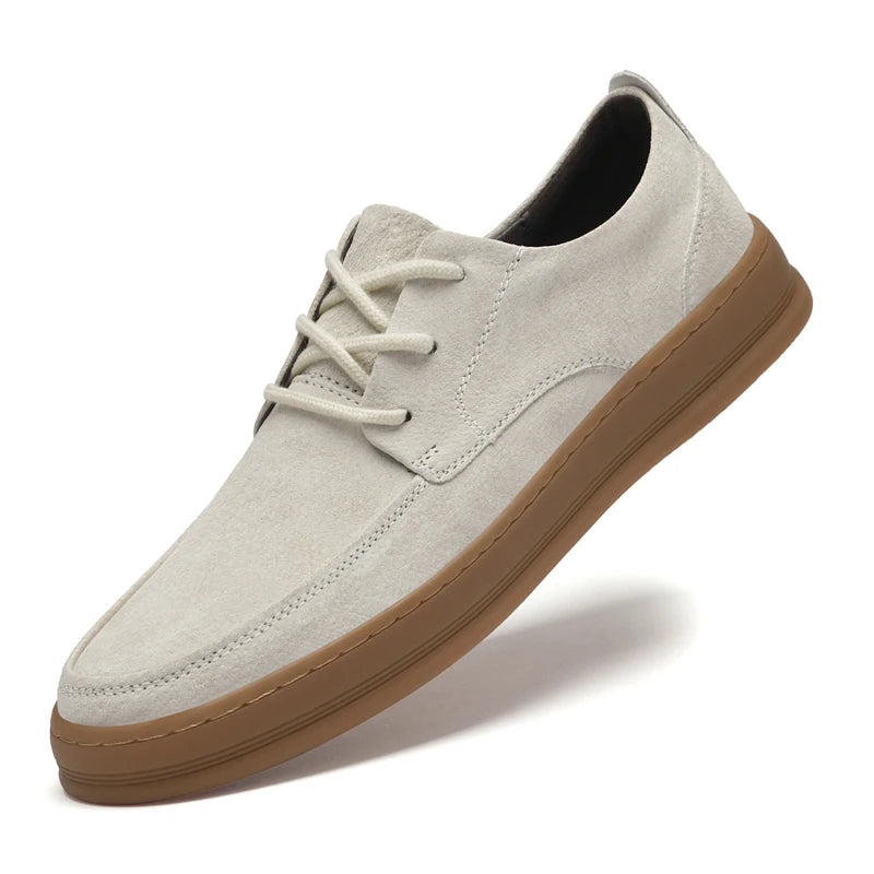 HAUS & HABITS Lightweight Lace-Up Sneakers – Men's Breathable Casual Sport Shoes
