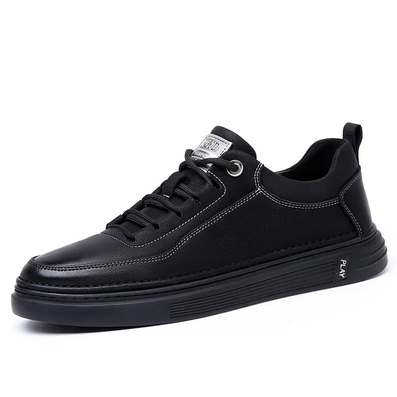 HAUS & HABITS Leather Slip-On Lounge Loafer