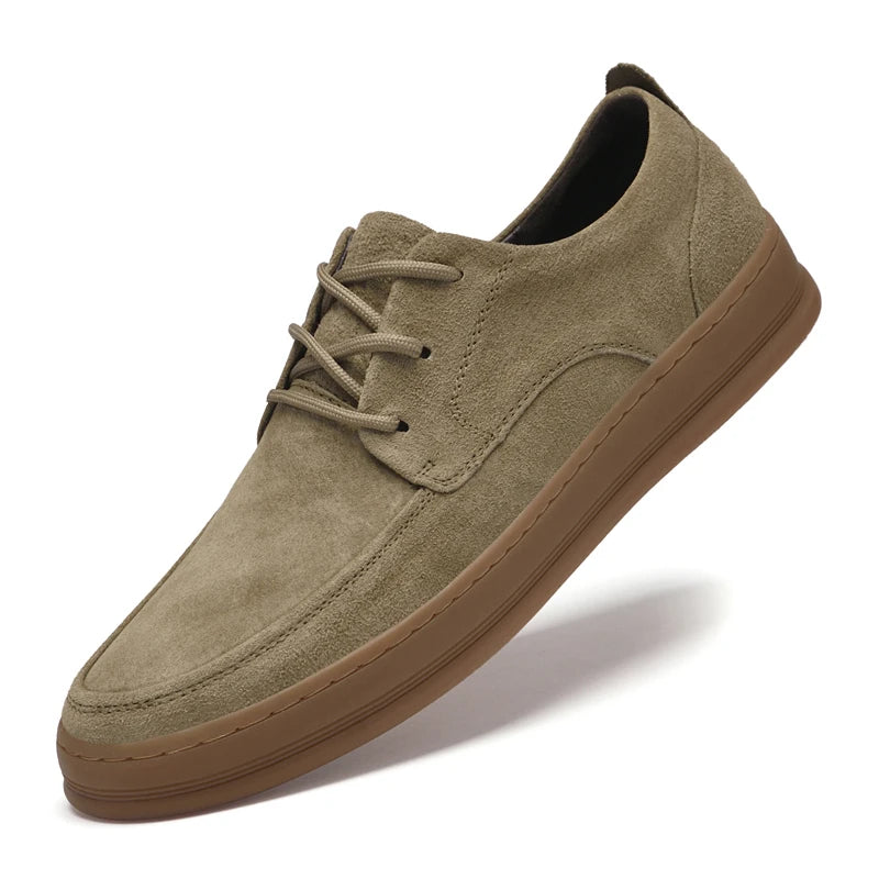 HAUS & HABITS Lightweight Lace-Up Sneakers – Men's Breathable Casual Sport Shoes
