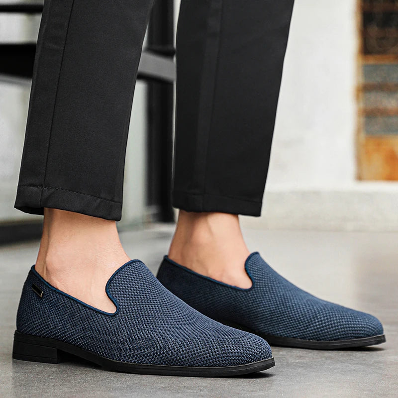 HAUS & HABITS Premium Handmade Dress Loafers – Men's Wedding & Formal Moccasins