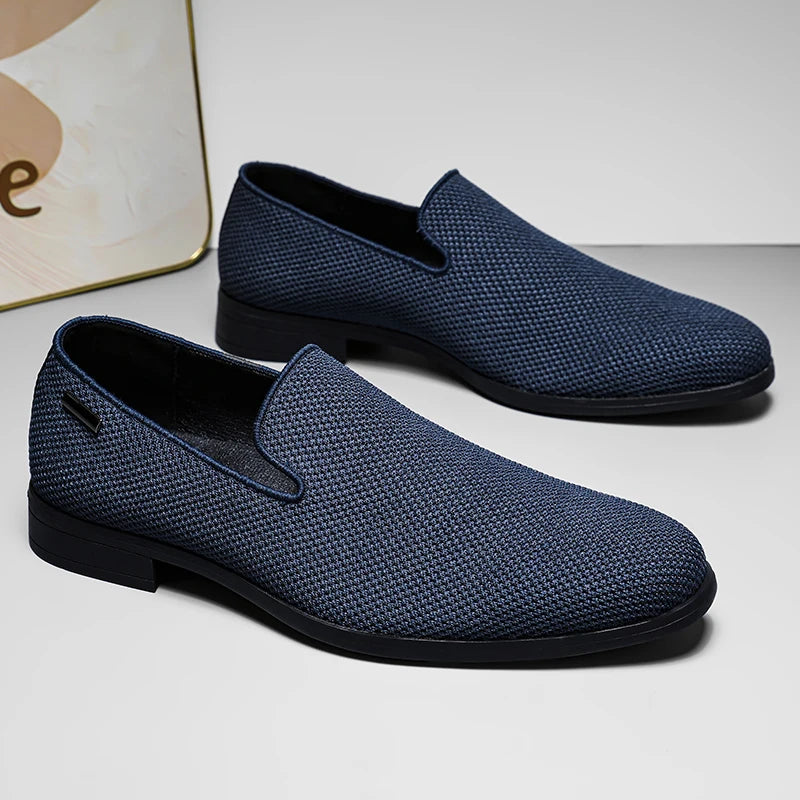 HAUS & HABITS Premium Handmade Dress Loafers – Men's Wedding & Formal Moccasins